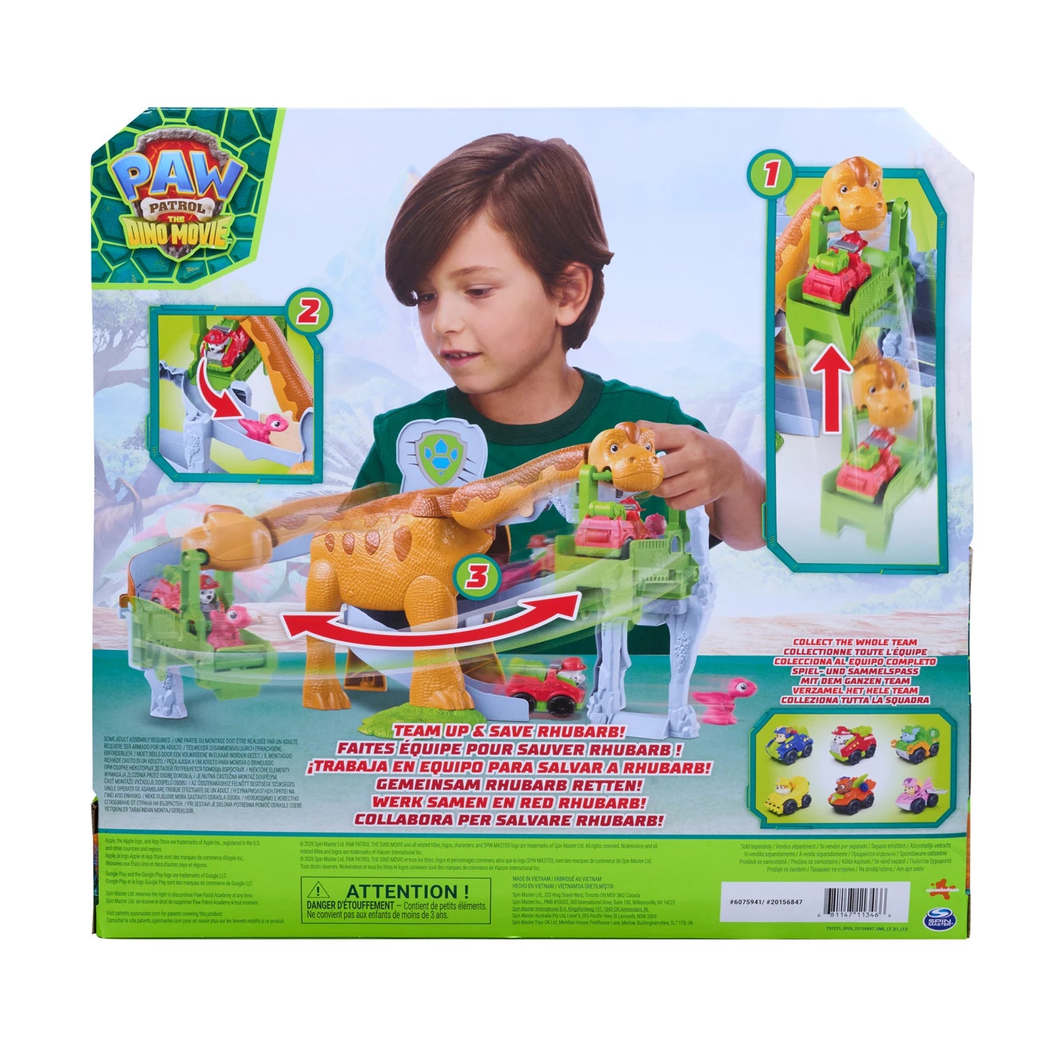 PAW Patrol Dino Movie Lift & Race Dino-Spielset mit Marshall - Bild 8