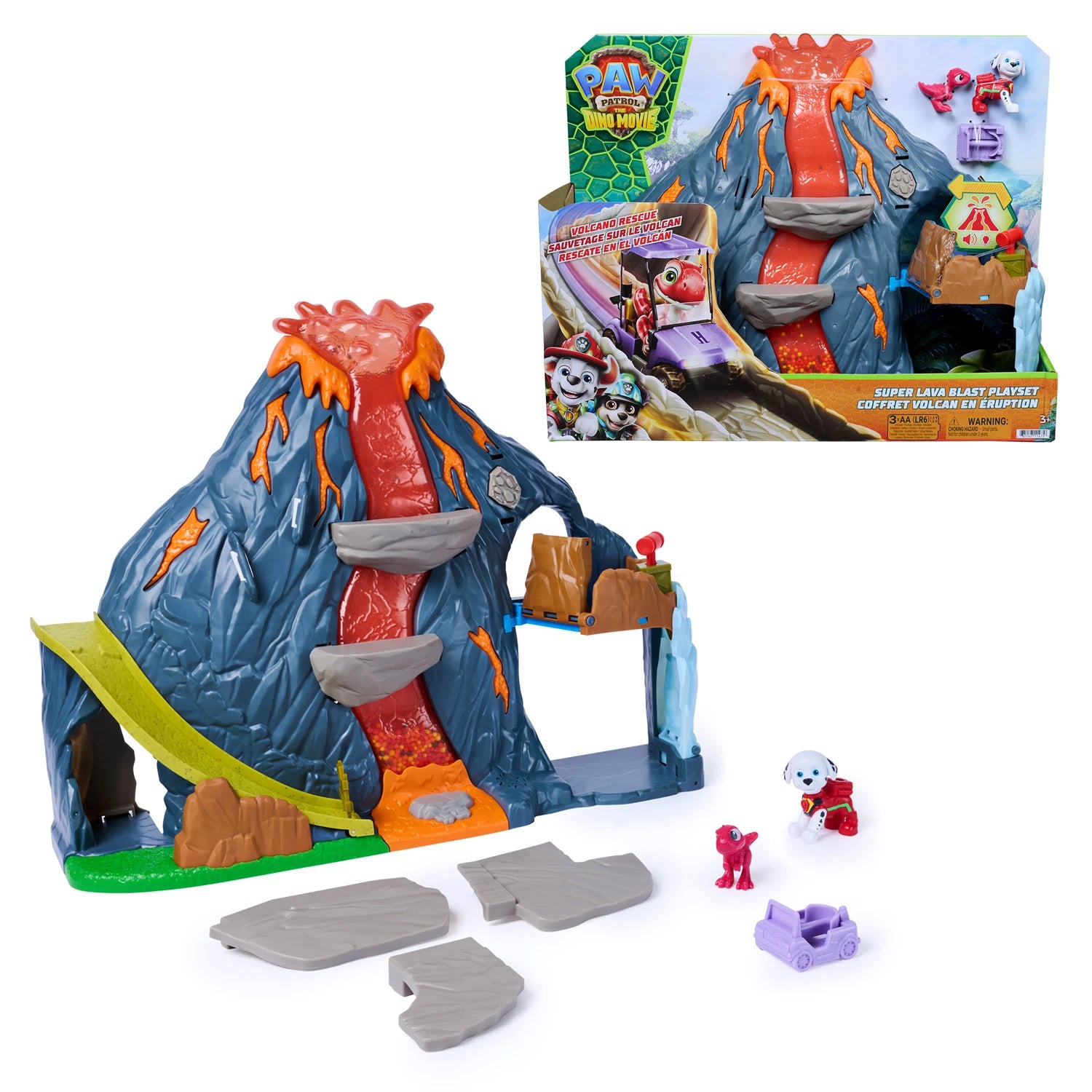 PAW Patrol Lava Blast Playset Dino Movie Playset - Bild 1