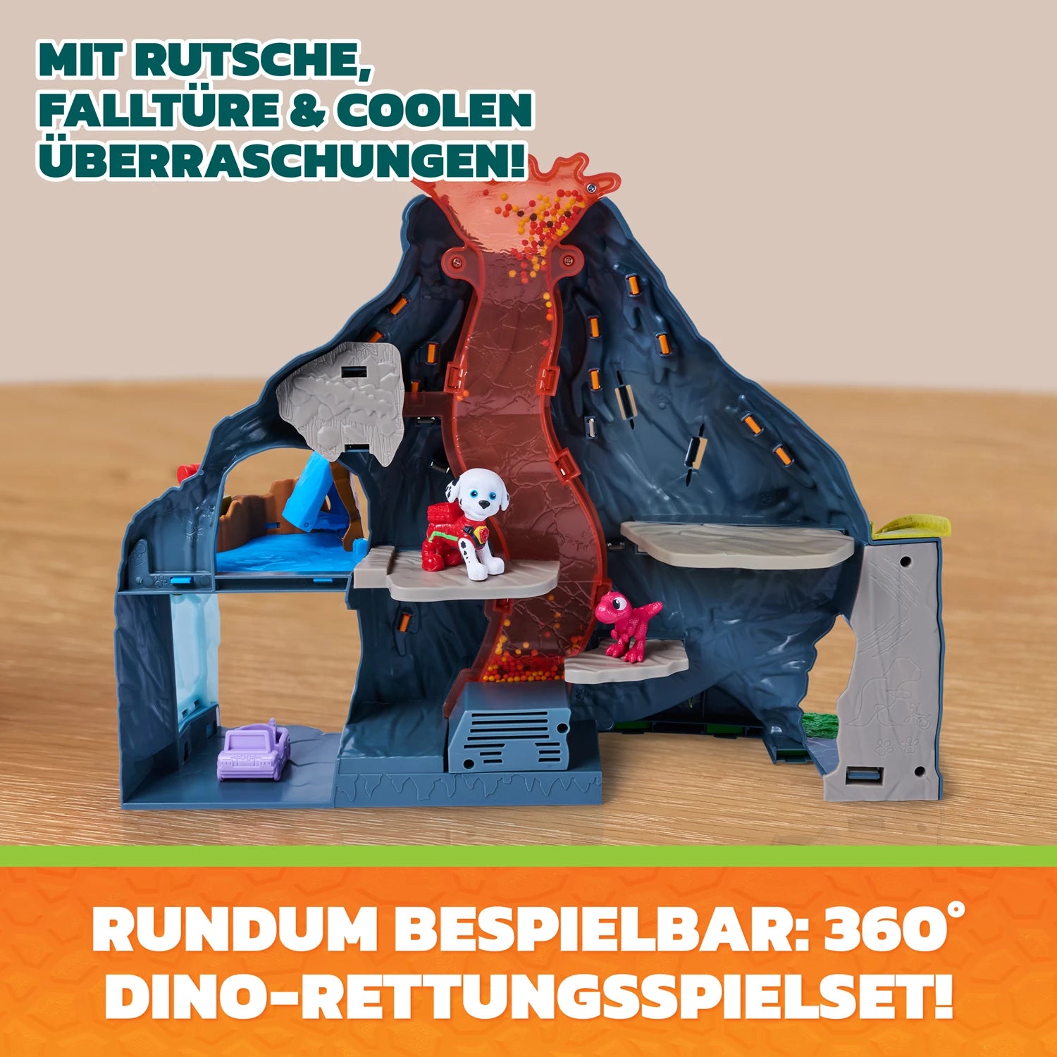 PAW Patrol Lava Blast Playset Dino Movie Playset - Bild 5
