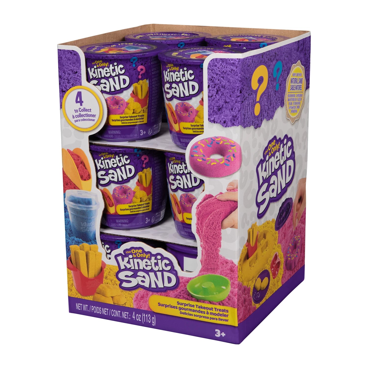 Kinetic Sand Surprise Takeout Treats 113 g - Bild 1