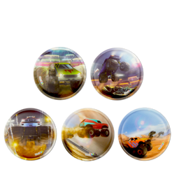 Ergobag Klettie-Set Monstertrucks 5-tlg.