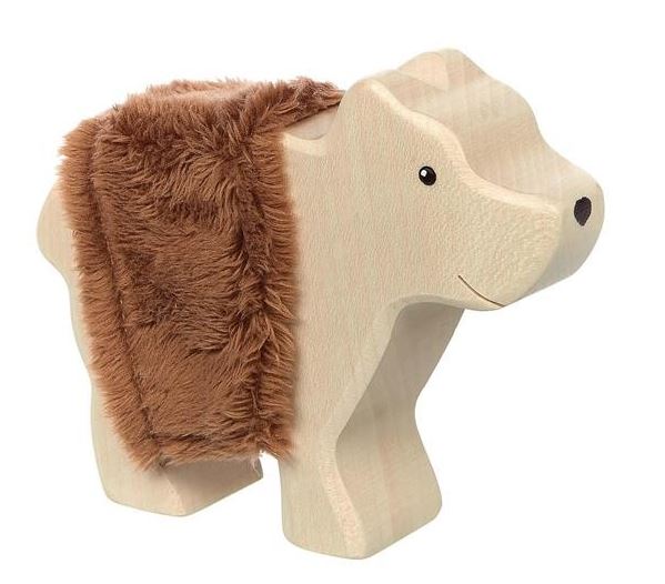 Holztier Bär Cudly Wudly - Bild 1