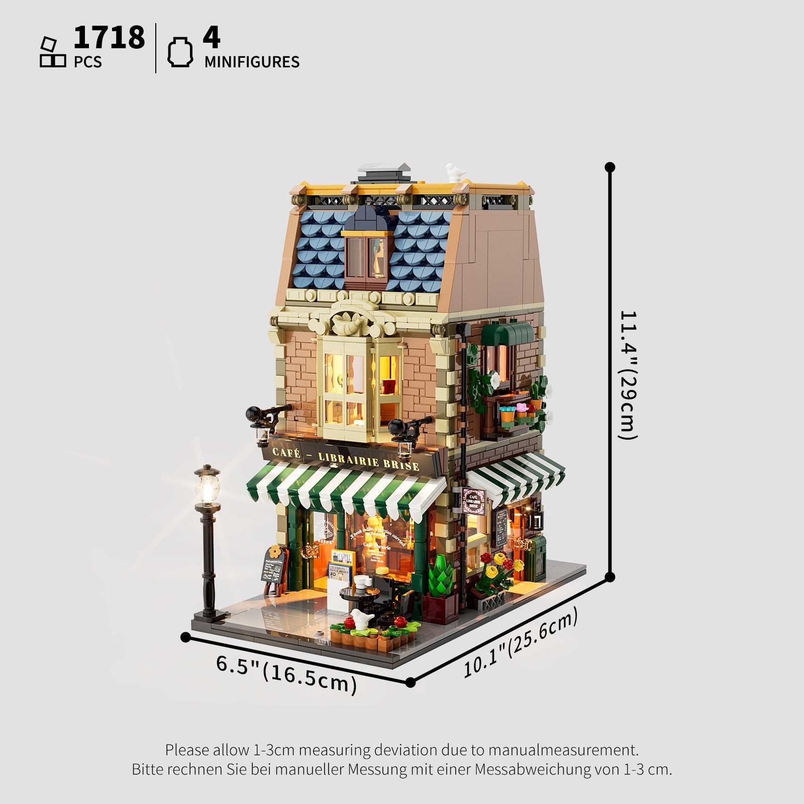 Lumibricks Buch-Café F9031 - Bild 10