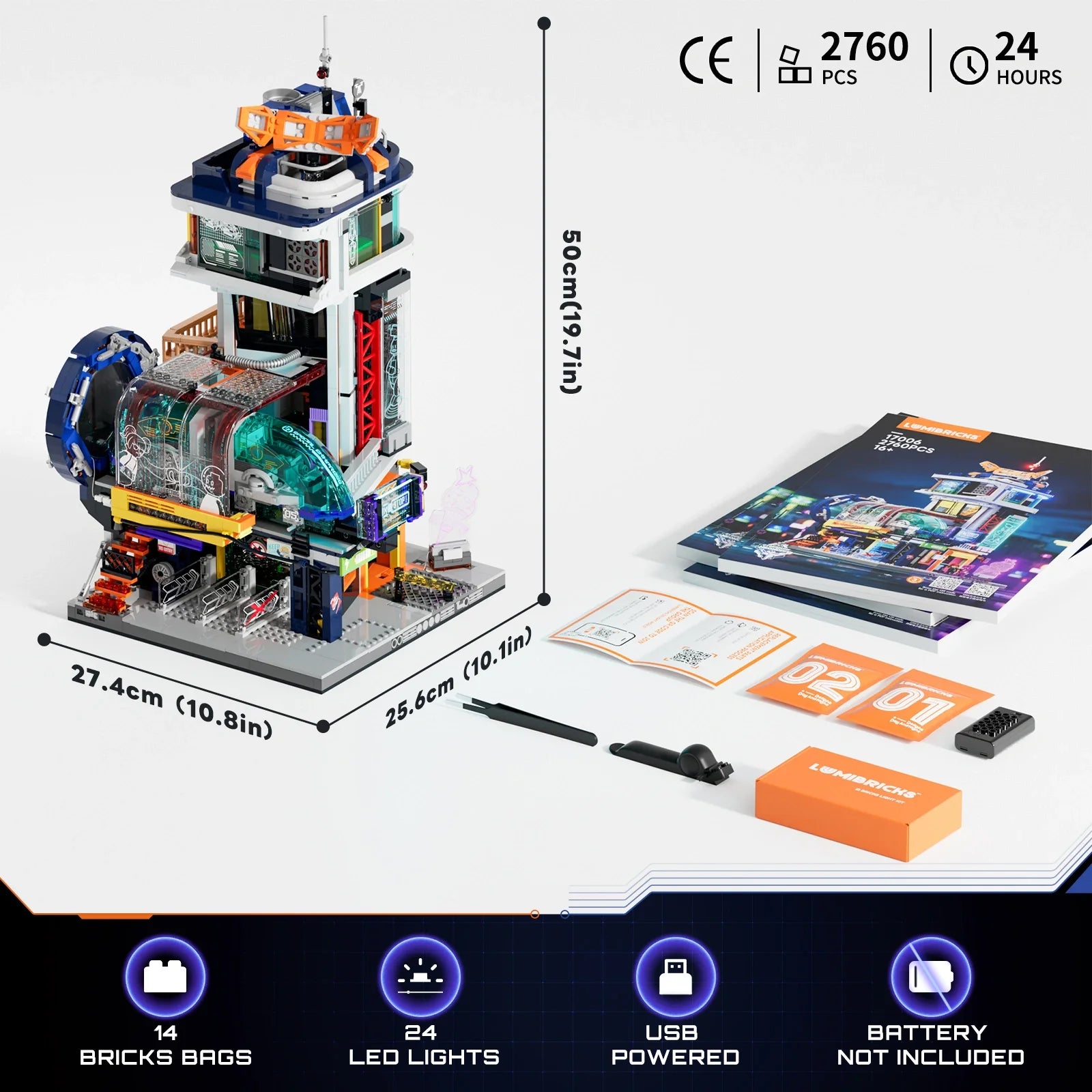 Lumibricks Schwebezug Station L9098 - Bild 14