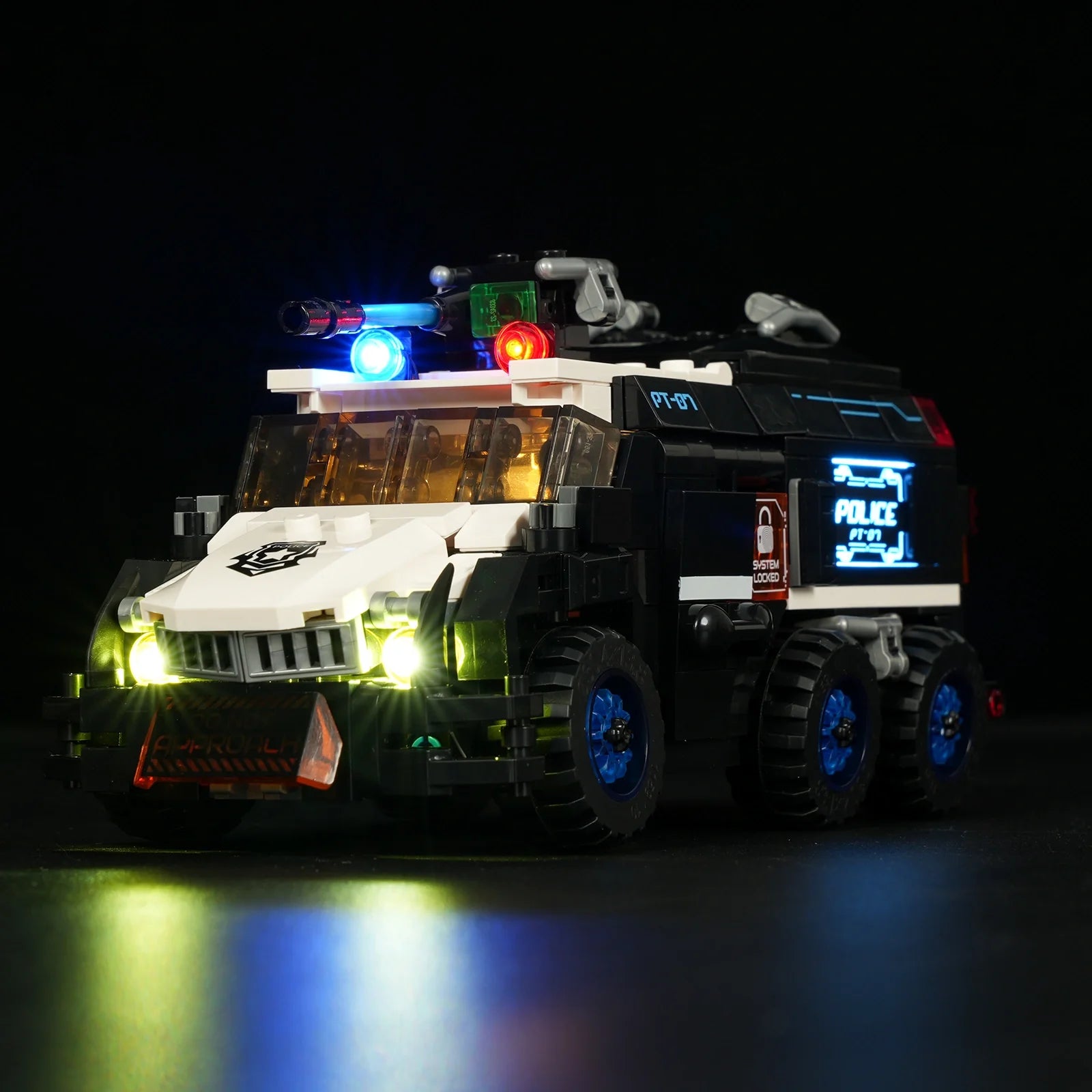 Lumibricks Polizeikonvoi 17008 - Bild 3