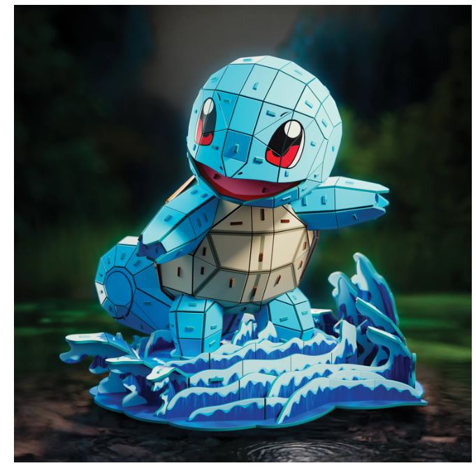 4D Build Pokémon Squirtle 24 cm - Bild 7