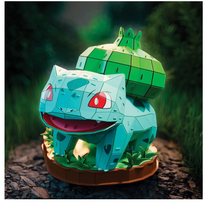 4D Build Pokémon Bulbasaur 24 cm - Bild 7