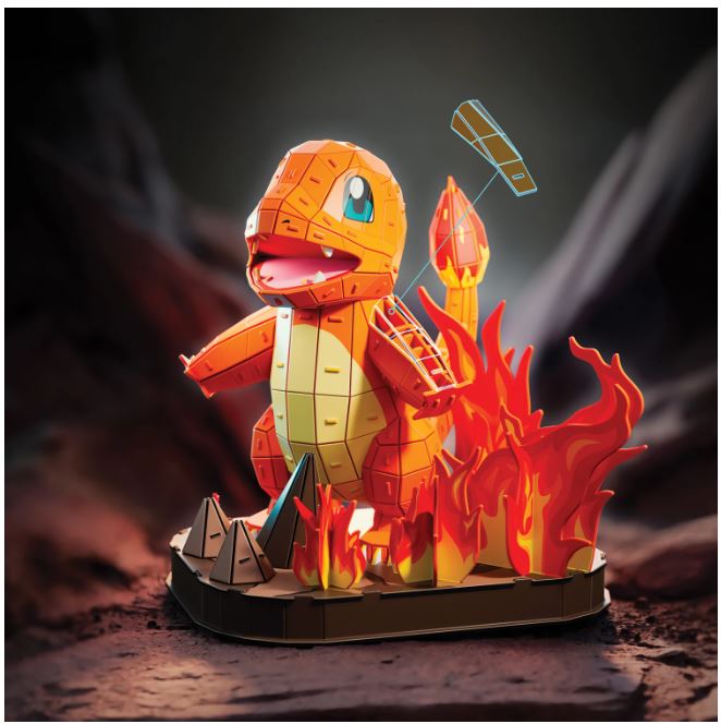 4D Build Pokémon Charmander 26 cm - Bild 7