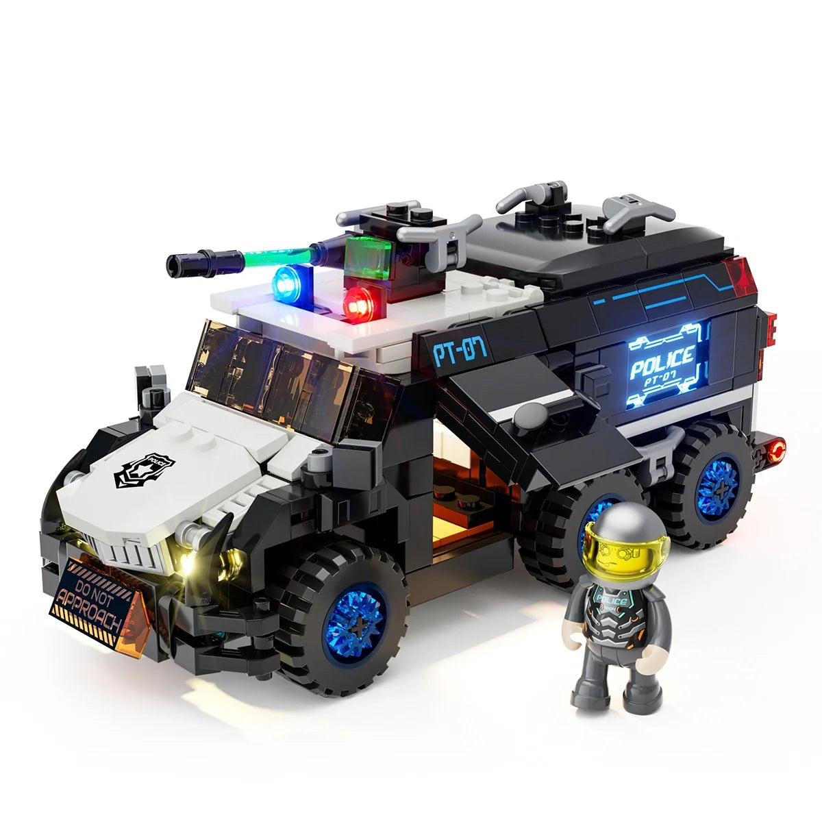 Lumibricks Polizeikonvoi 17008 - Bild 1