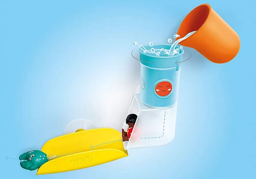 PLAYMOBIL JUNIOR AQUA: Wasserfalltank mit Rutsche 71775 - Bild 7