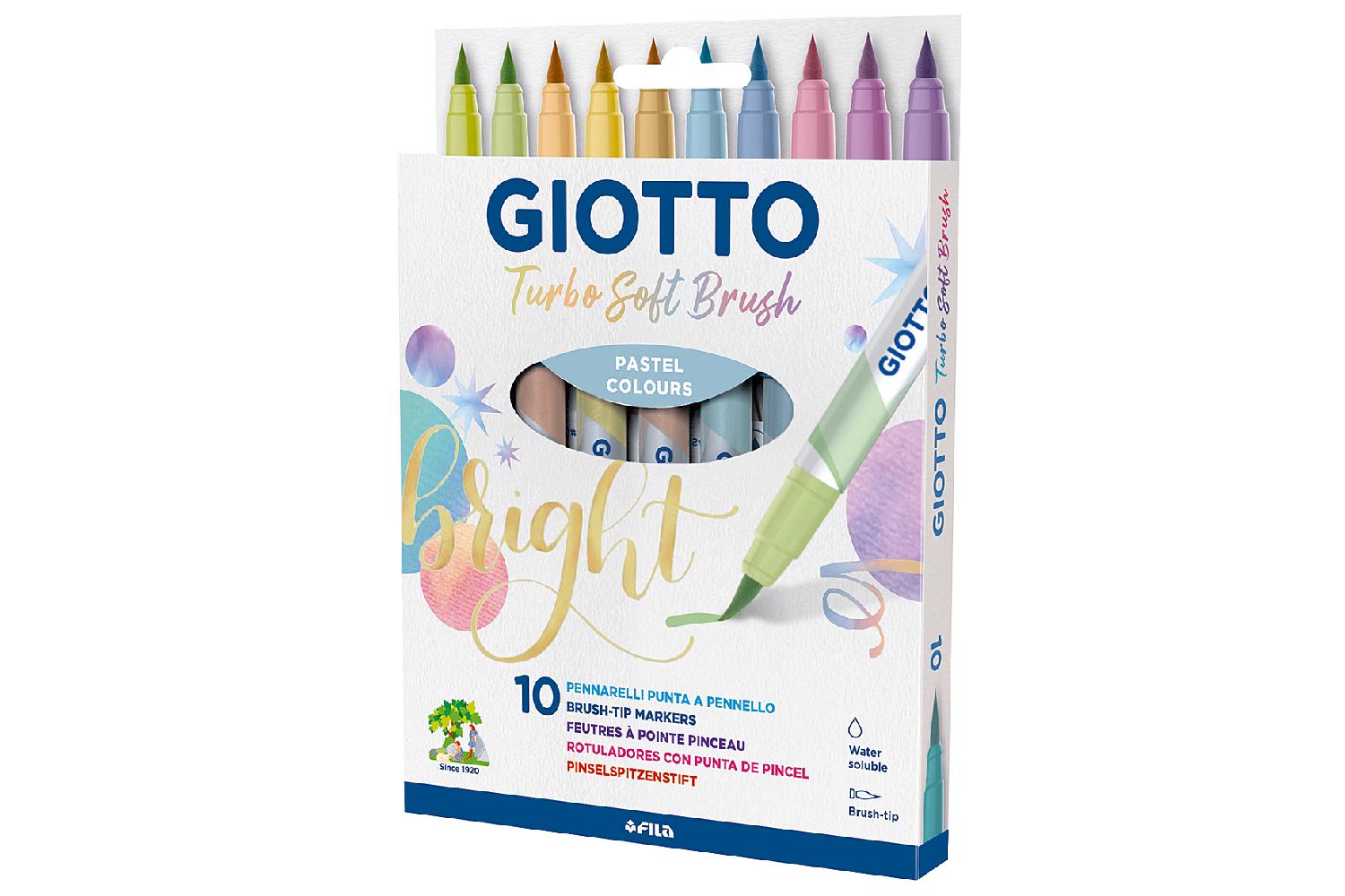 Giotto Turbo Soft Brush Pastel 10er - Bild 1