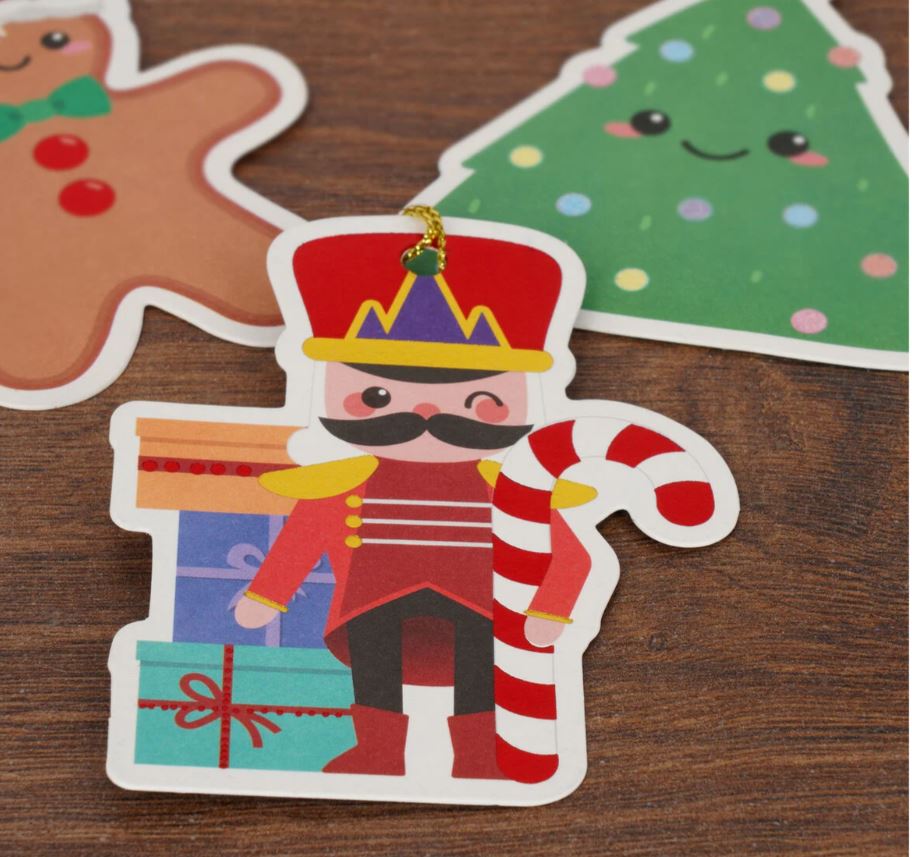 Weihnachts - Geschenksanhänger 10-teilig - Bild 4