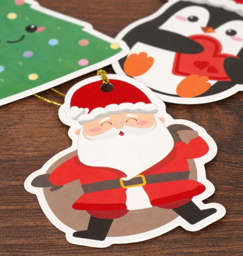 Weihnachts - Geschenksanhänger 10-teilig - Bild 5