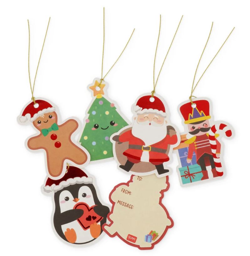 Weihnachts - Geschenksanhänger 10-teilig - Bild 2