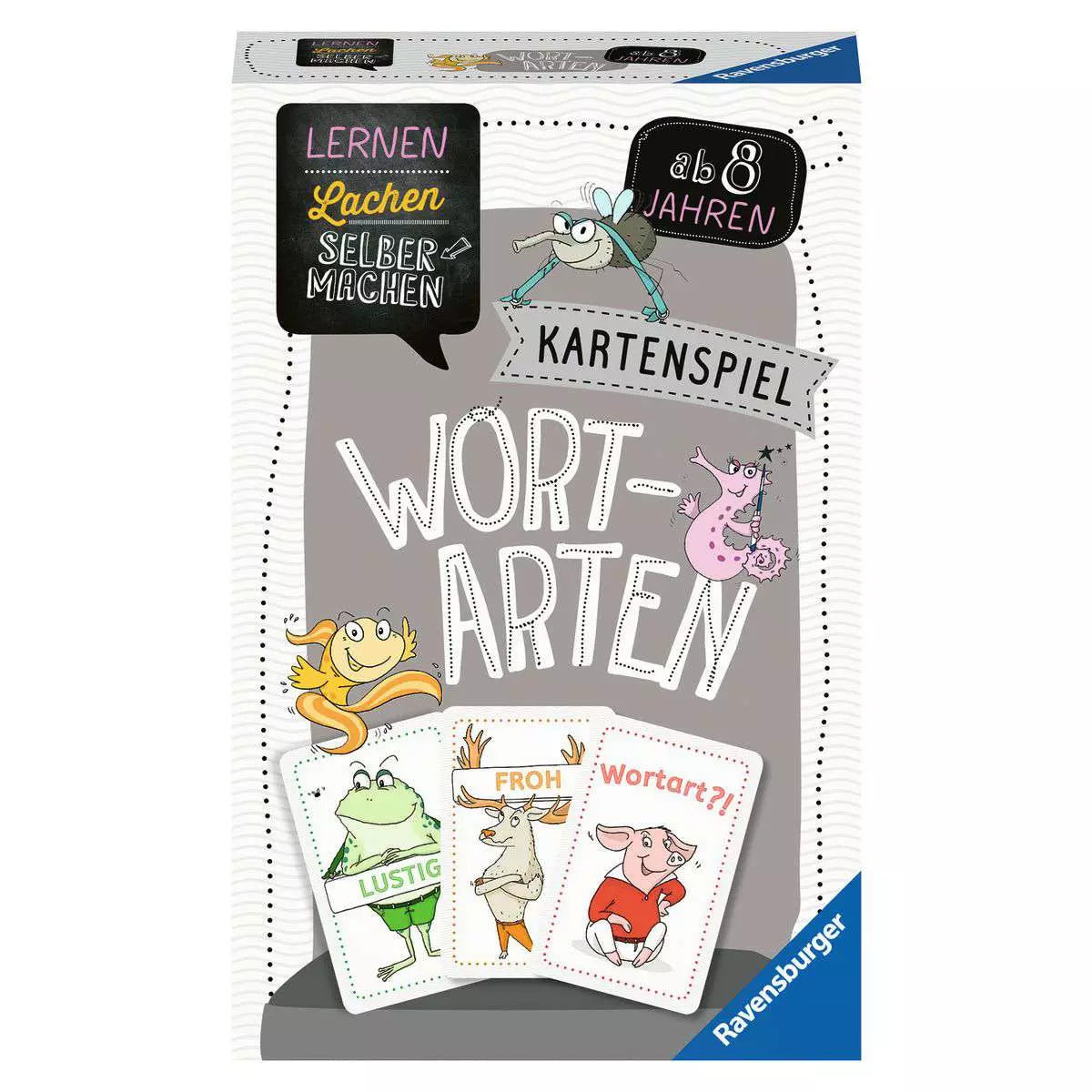 Lernen Lachen Selbermachen: Wortarten Kartenspiel 80.353 - Bild 1