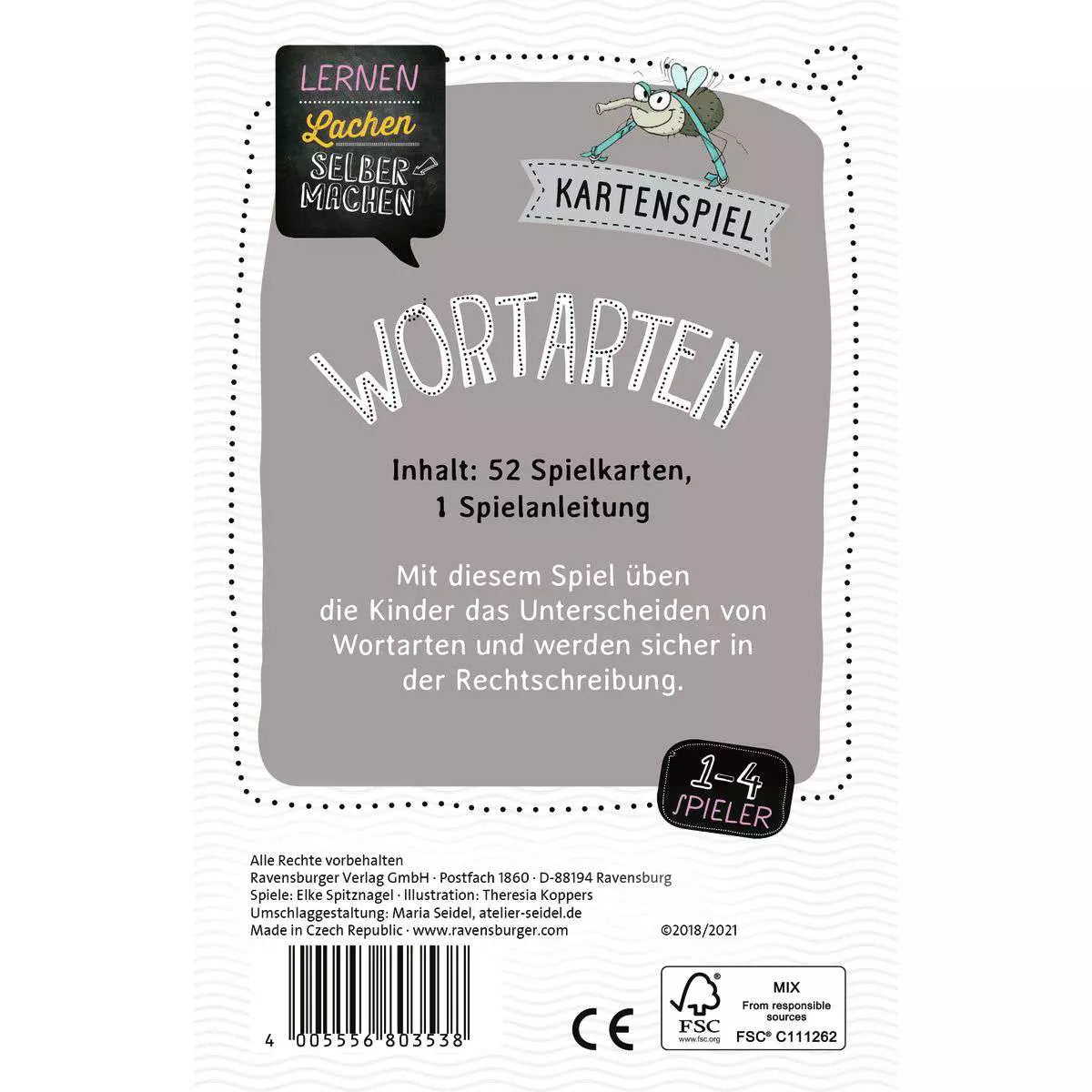 Lernen Lachen Selbermachen: Wortarten Kartenspiel 80.353 - Bild 10