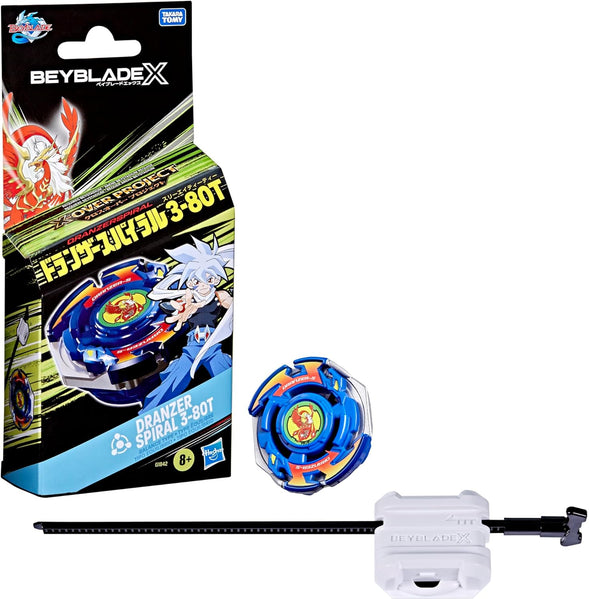 Beyblade X Over Project Dranzer Spiral 3-80