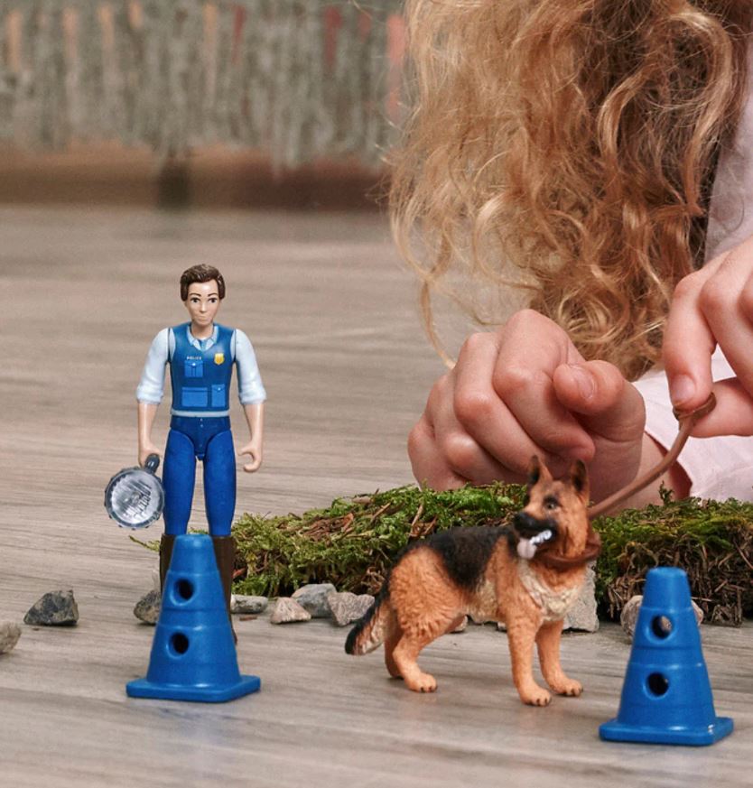 Schleich Polizeieinsatz mit Schäferhund 81466 - Bild 3