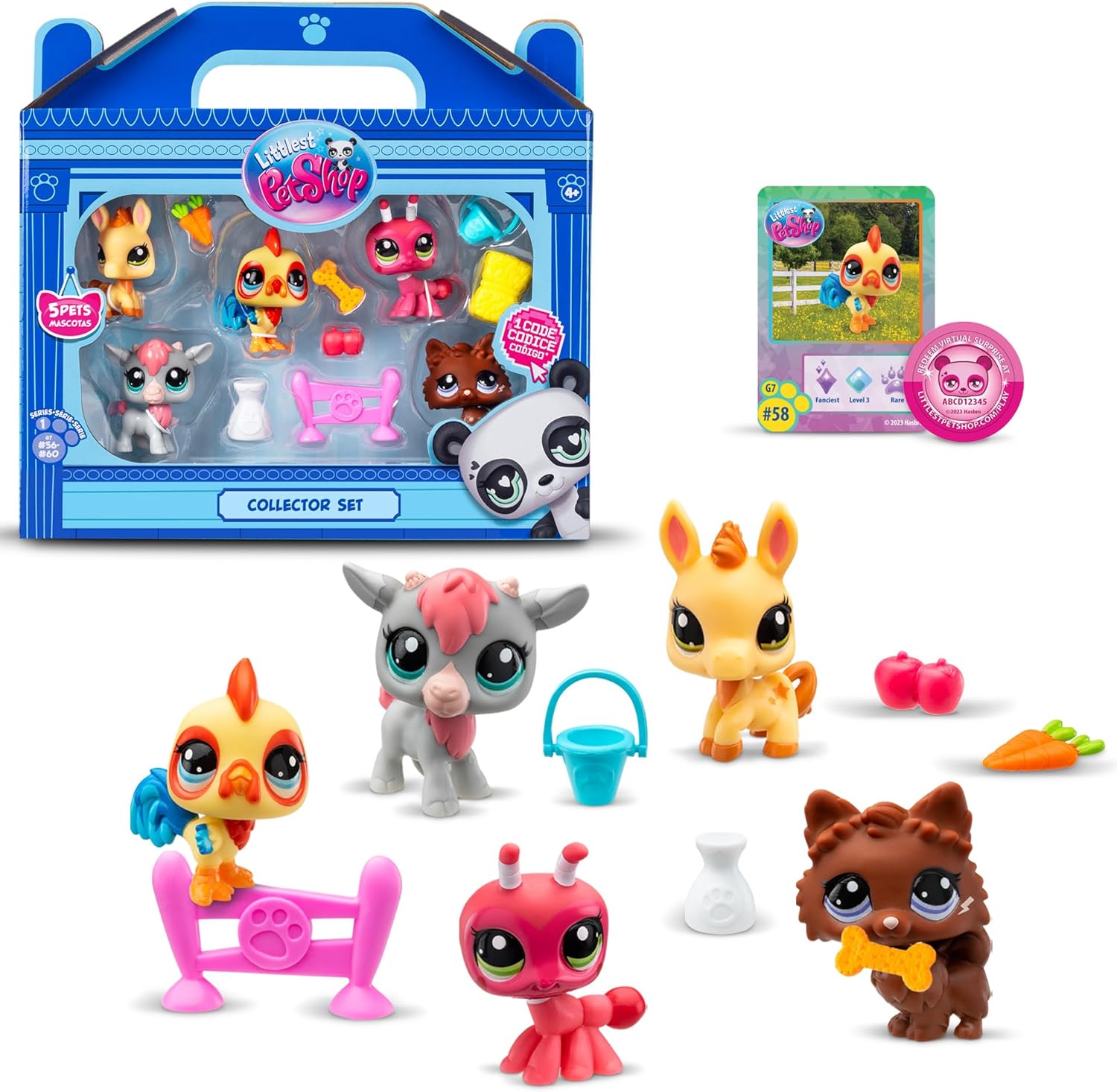 Littlest Pet Shop Bauernhof 5 Pets - Bild 1