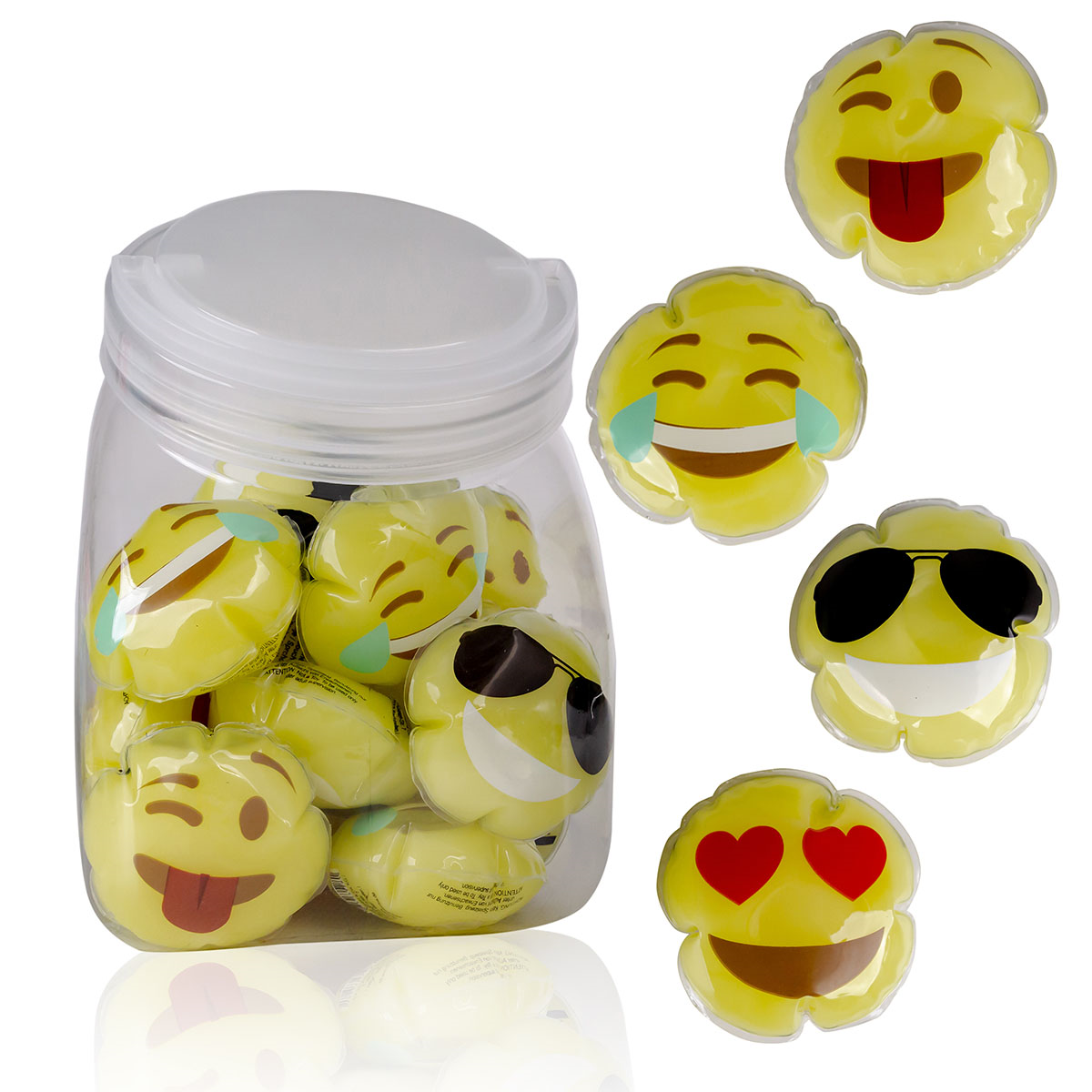 Mini-Duschgel Emoji rund 50ml - Bild 1
