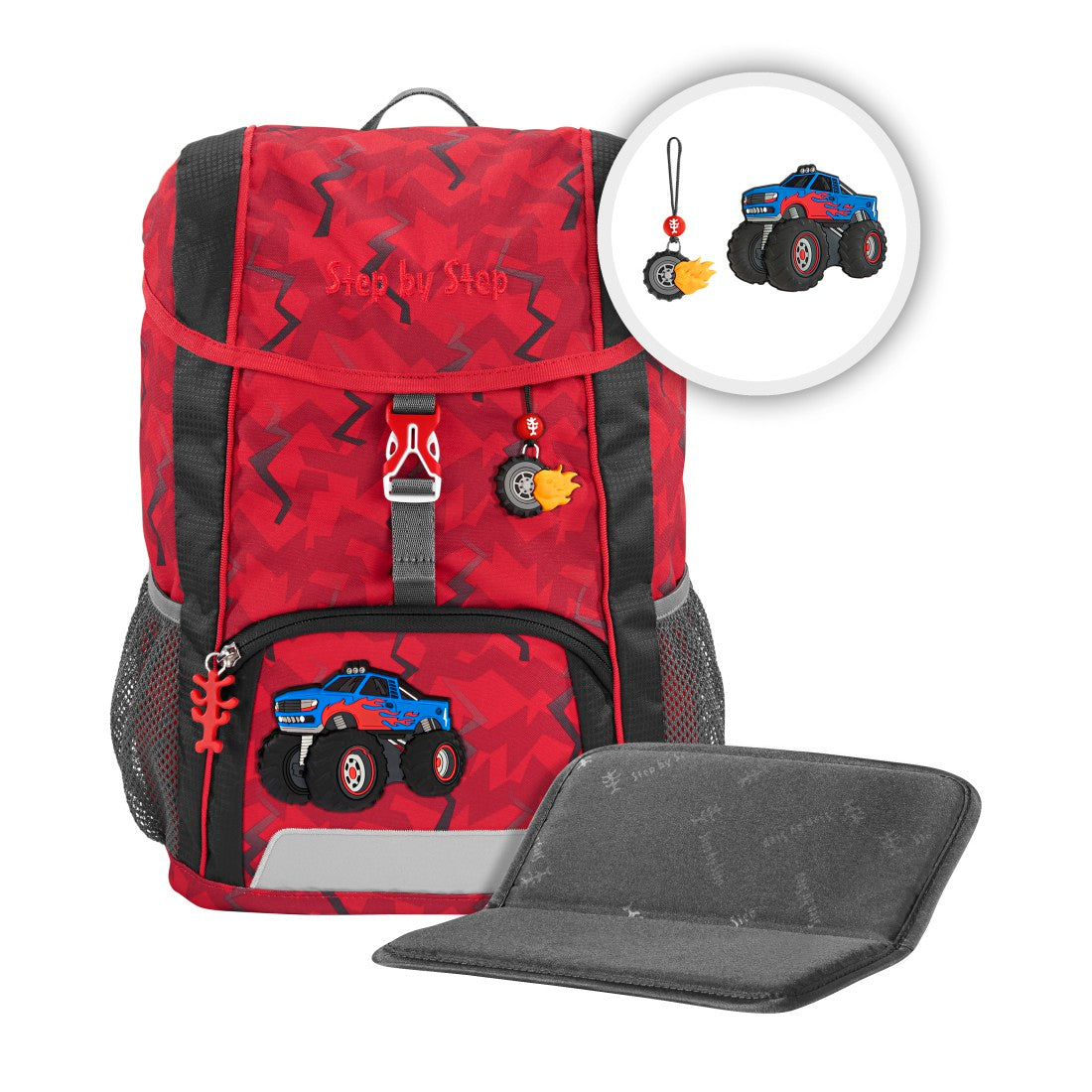 Step by Step KID Rucksack - Set Monster Truck Rocky, 3-teilig - Bild 2
