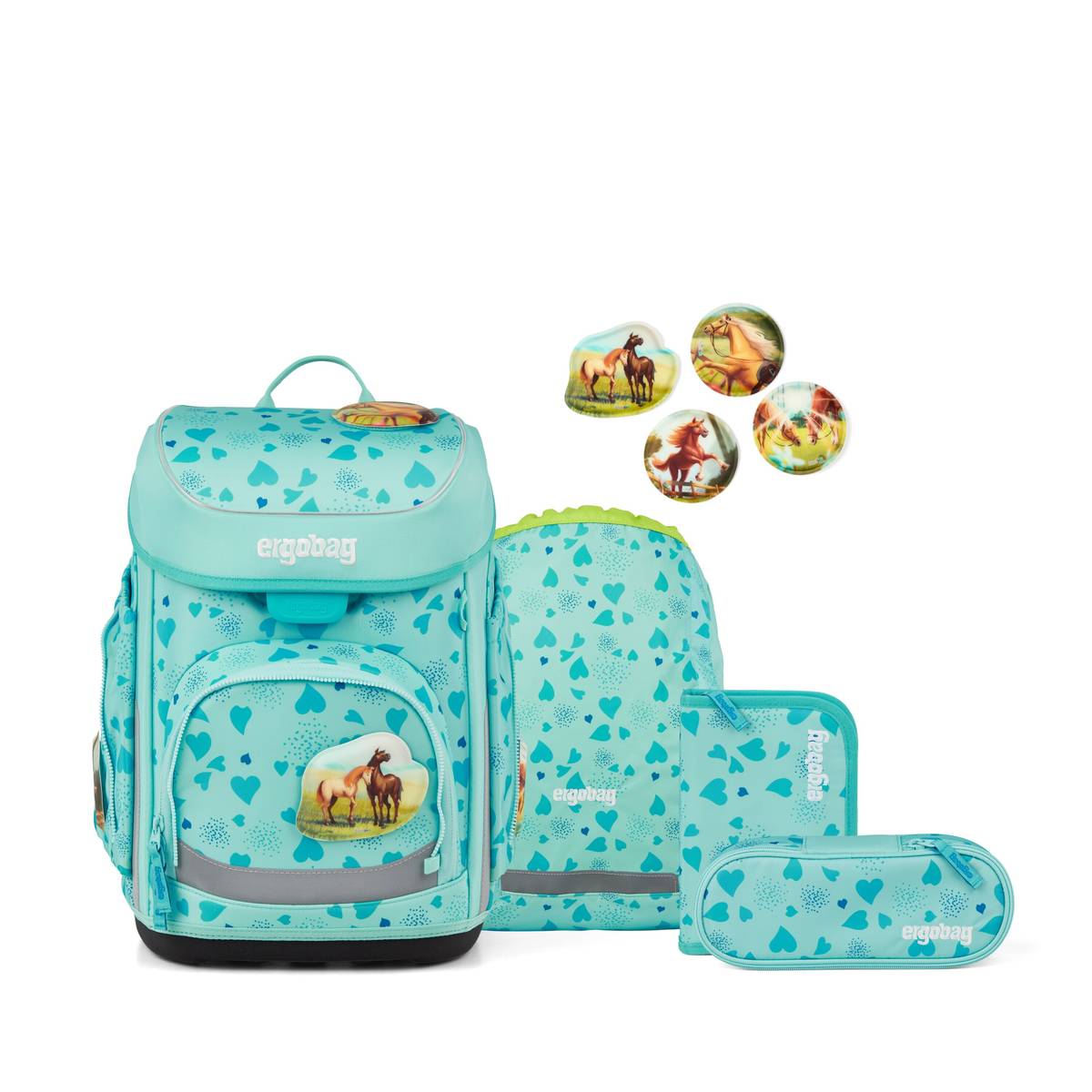 Ergobag Cubo 5-tlg. Set ReitBärtraum - Bild 1
