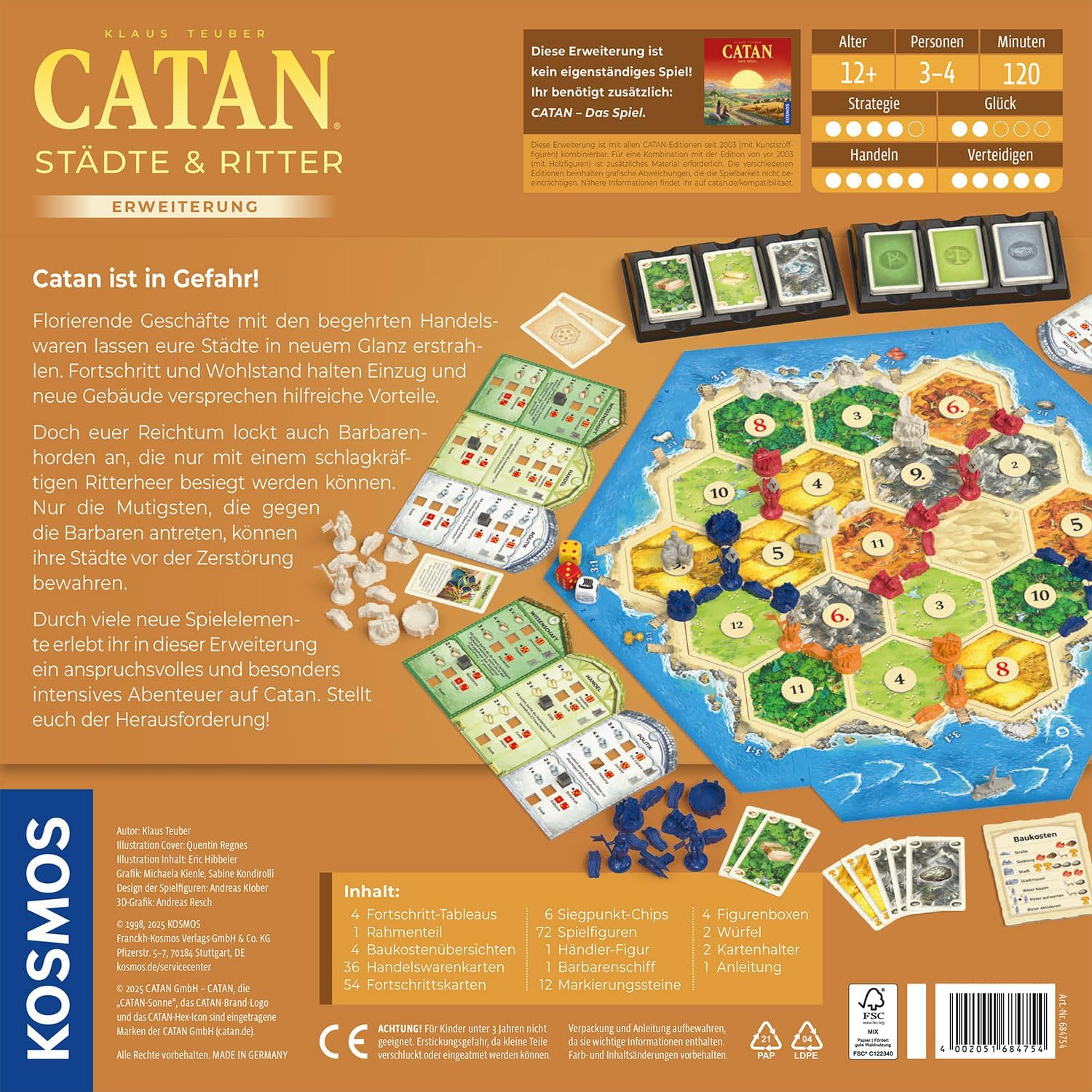 Die Siedler von Catan Städte & Ritter Erweiterung - Bild 6