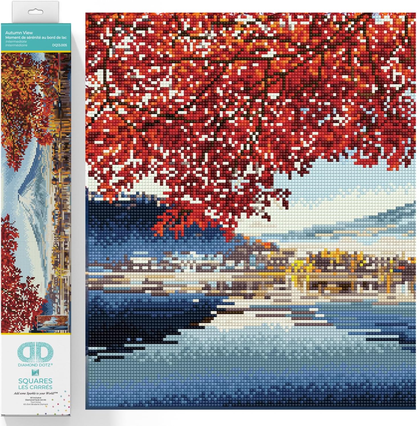 Diamond Painting Mount Fuji Herbst - Bild 2