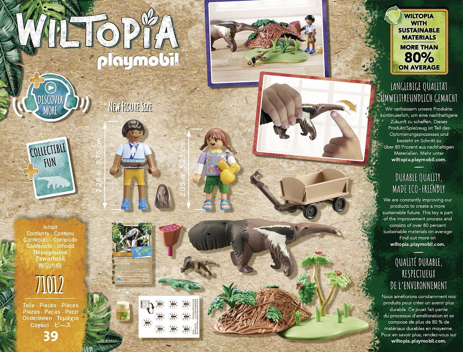PLAYMOBIL Wiltopia Ameisenbärpflege 71012 - Bild 3