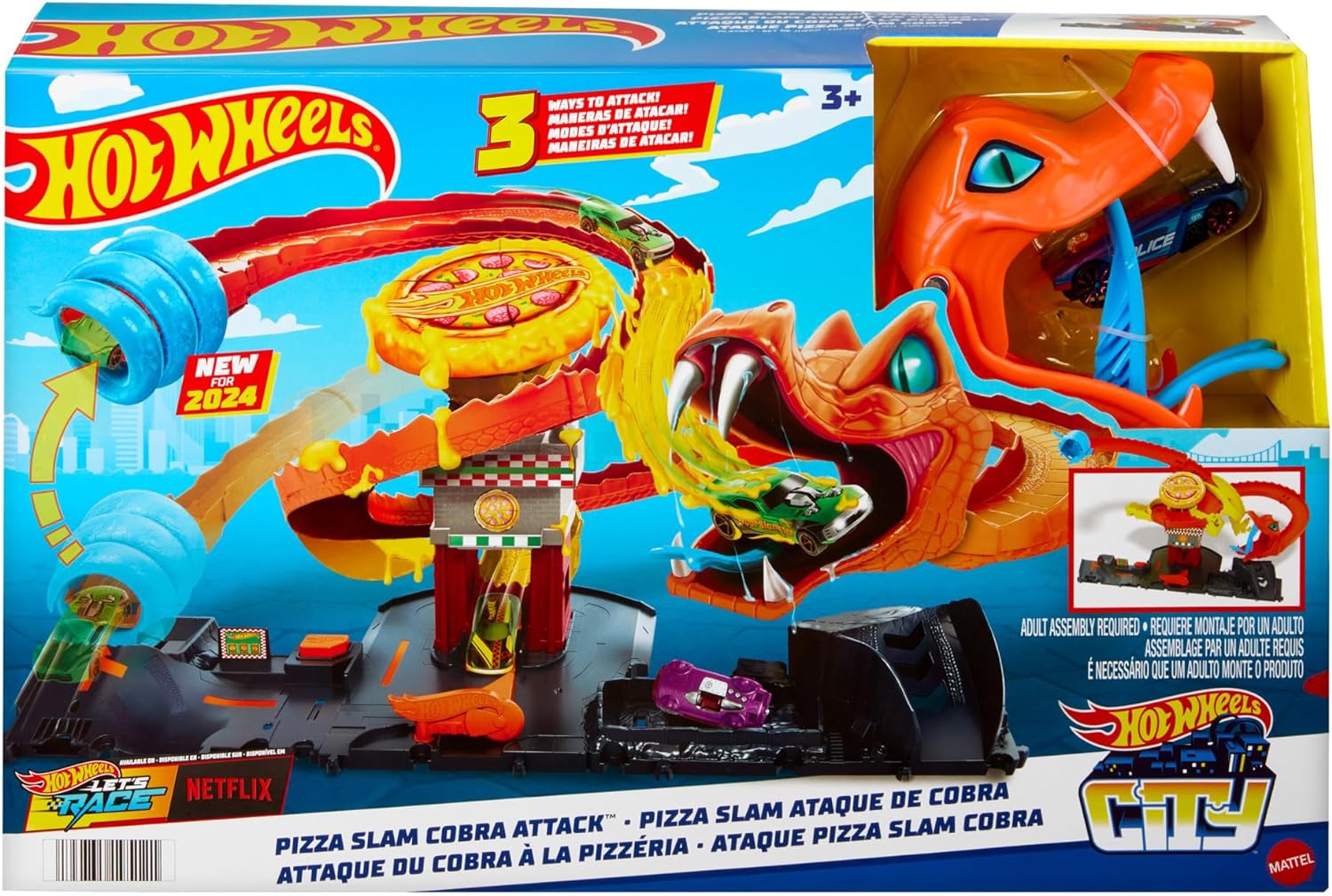 Hot Wheels City Cobra Slam Pizza Attack - Bild 1