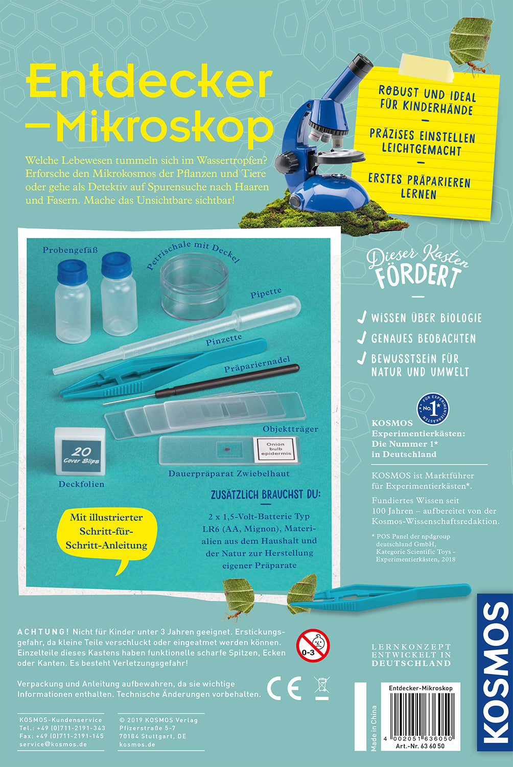 Kosmos MIKROSKOPIE Entdecker-Mikroskop - Bild 2