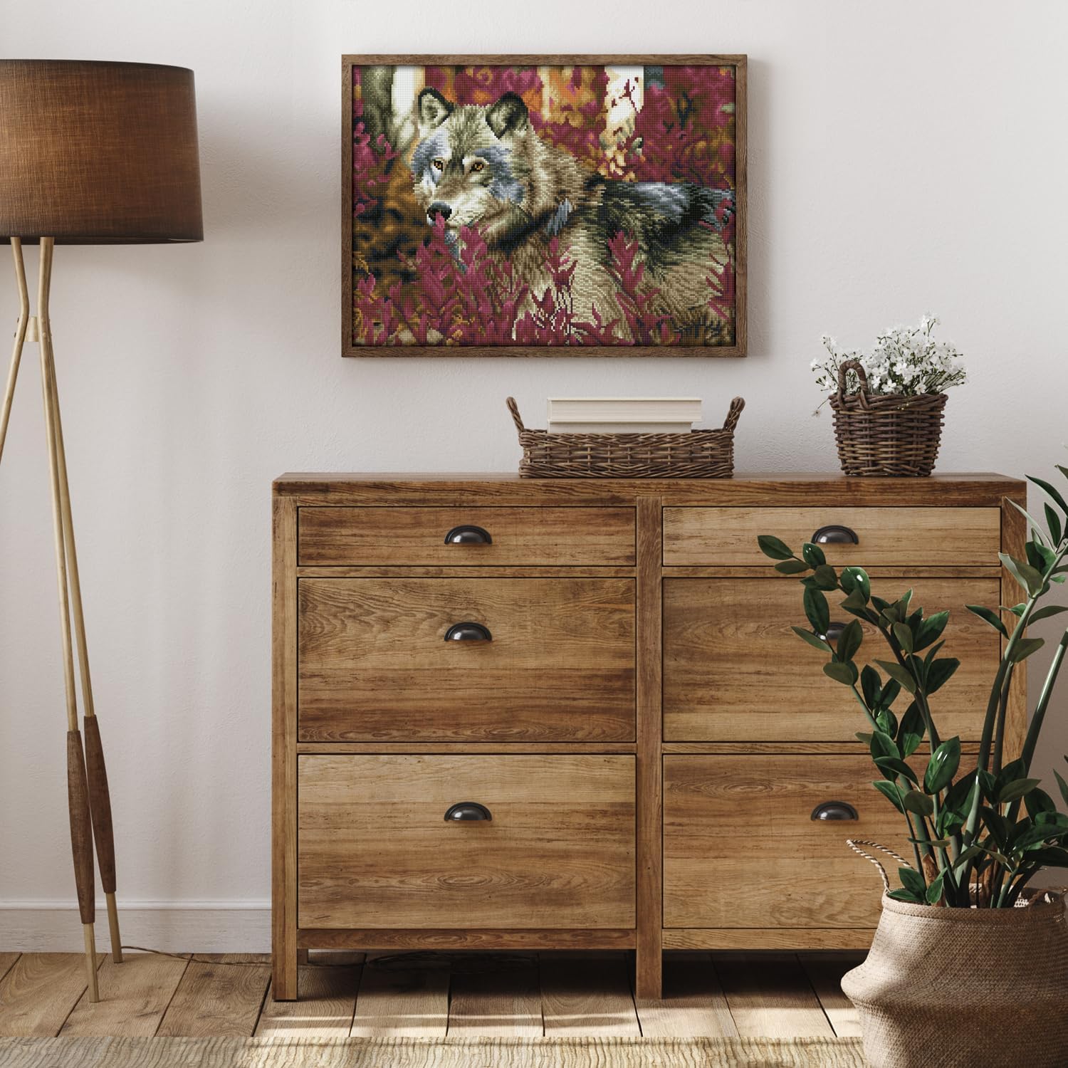 Diamond Painting Wolf - Bild 4