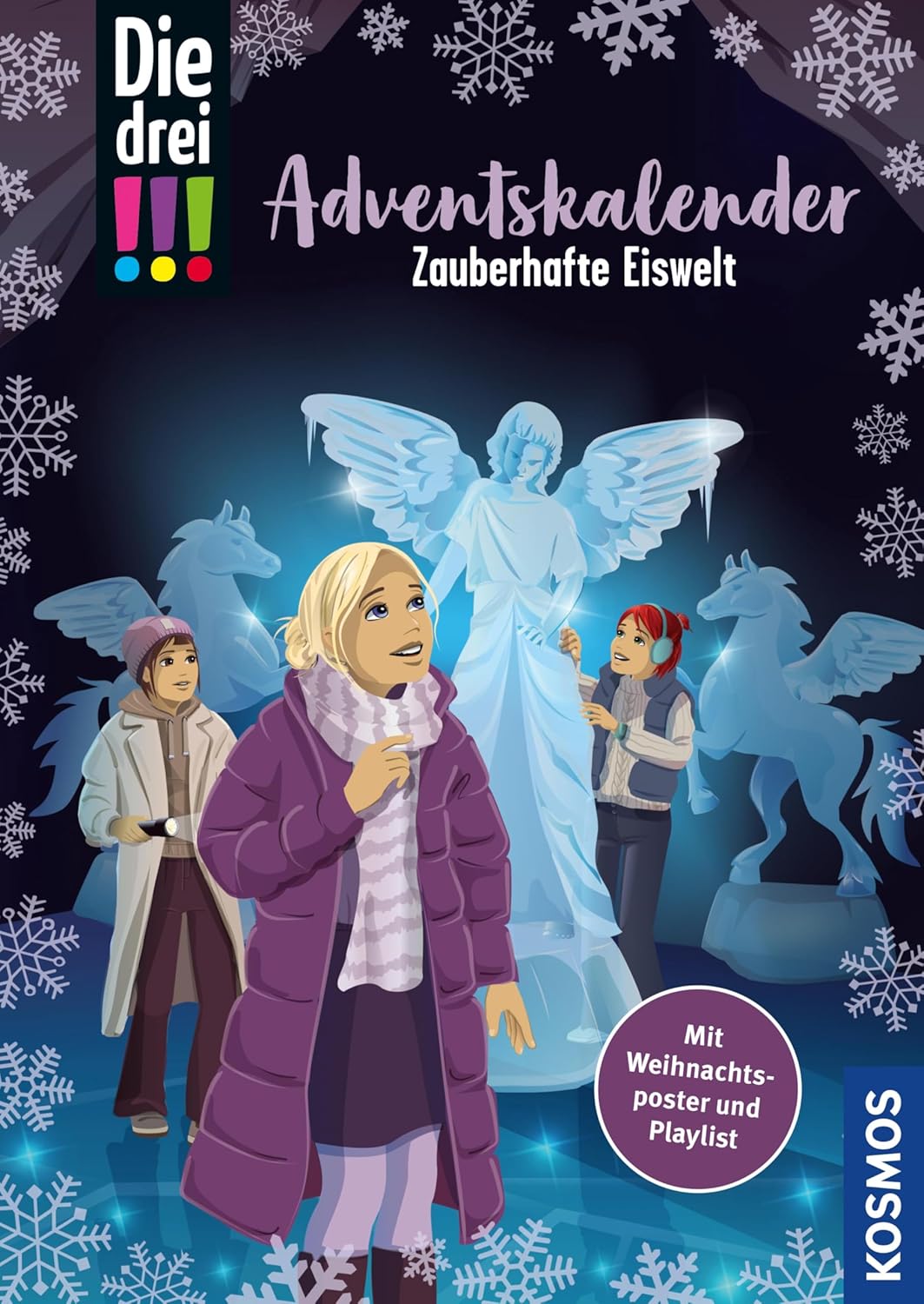 Die drei !!!  Adventskalender , Zauberhafte Eiswelt - Bild 1