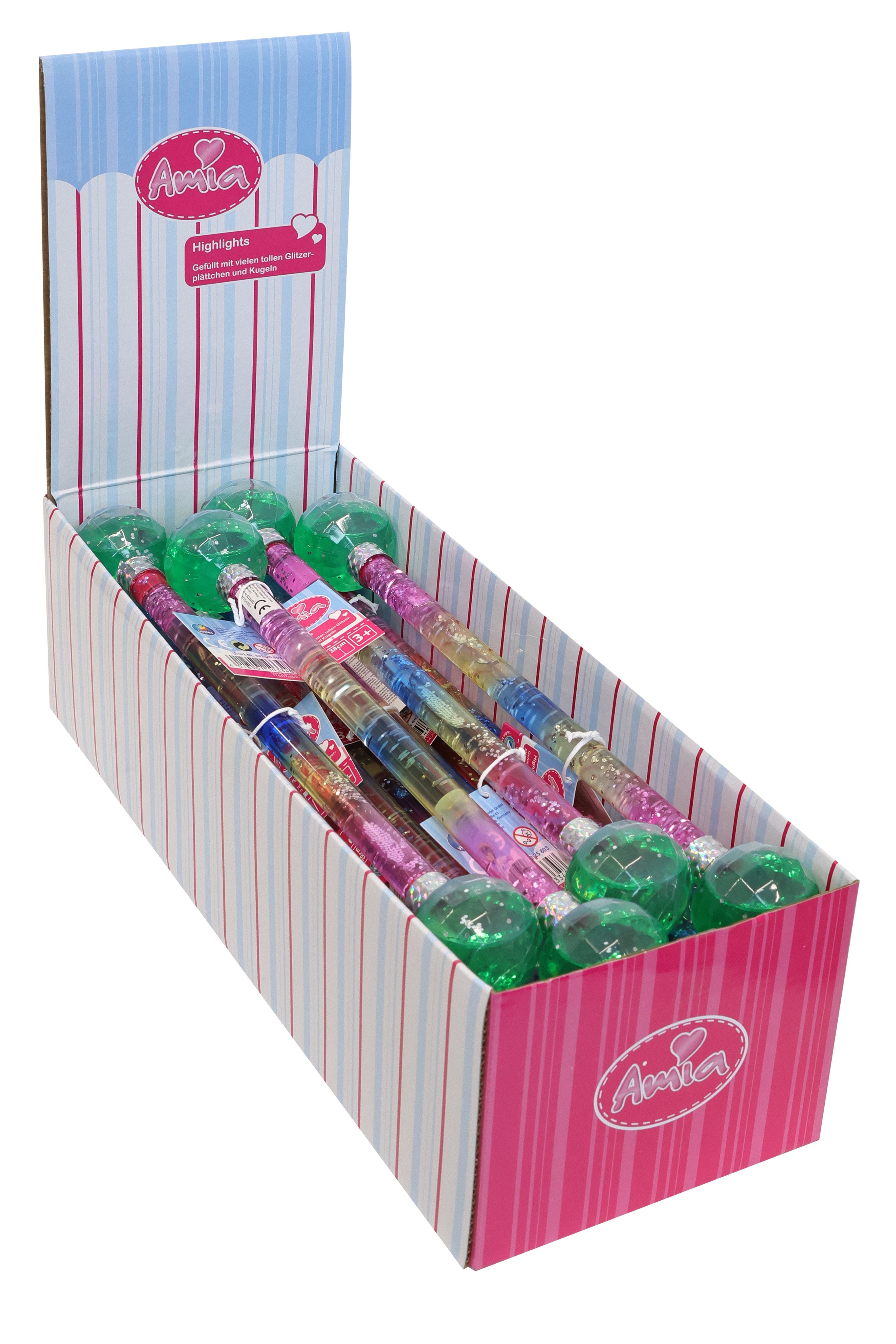 Amia Glitzerstab 38cm - Bild 2