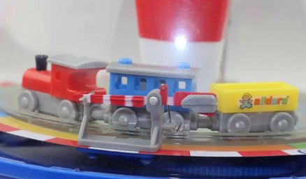 Eisenbahnkreiselmit Aktion und Geräusch