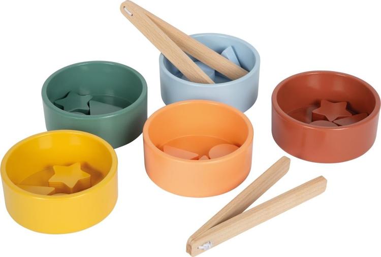 Montessori Sortierspiel mit Zange - Bild 3