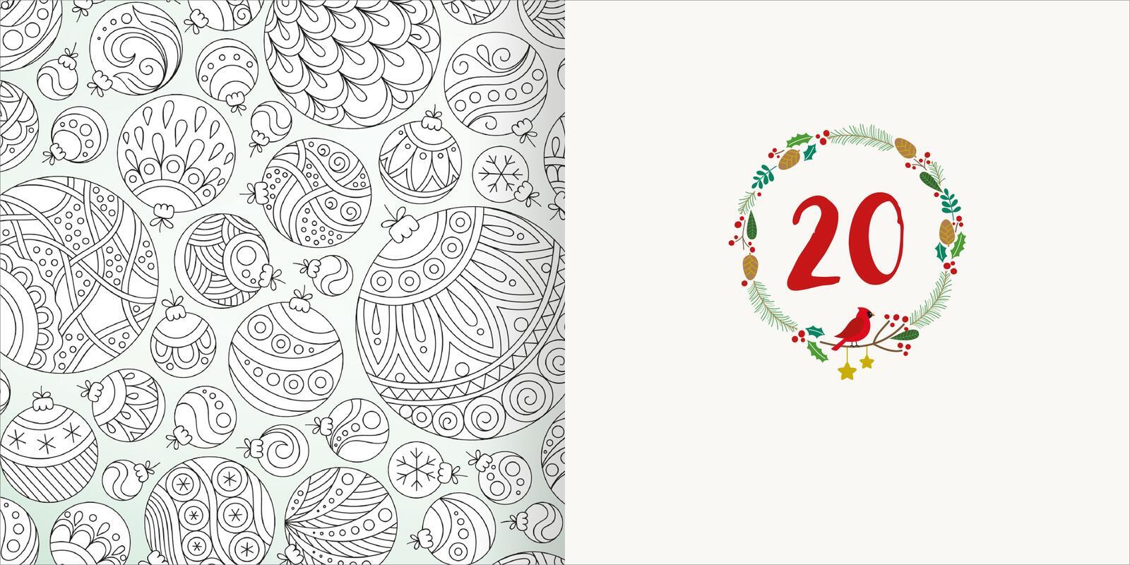 Adventskalender Diamond Ausmalen und Stickern - Bild 3