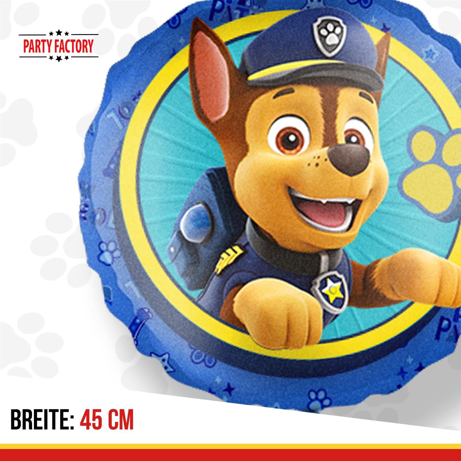 Folienballon Paw Patrol Chase 45cm - Bild 3