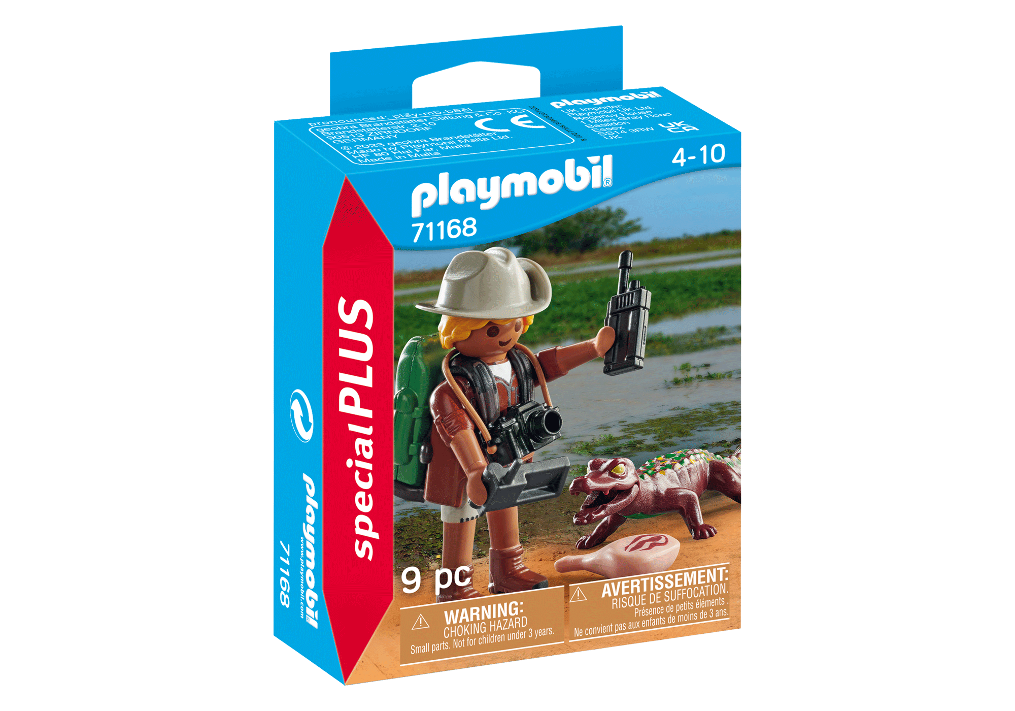 PLAYMOBIL  Forscher mit jungem Kaiman 71168 - Bild 1