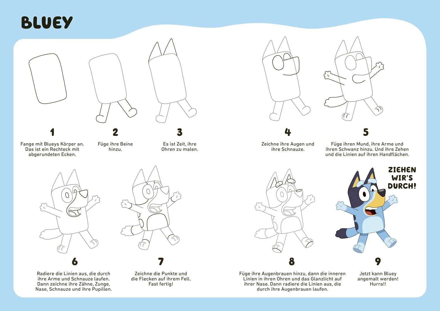BLUEY Zeichnen lernen - Bild 2