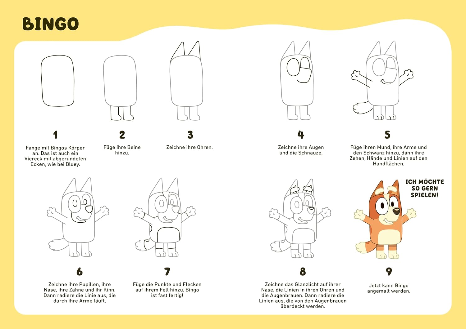 BLUEY Zeichnen lernen - Bild 3