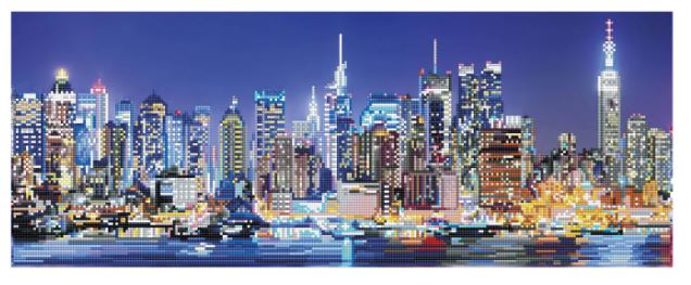 Diamond Painting Skyline - Bild 1