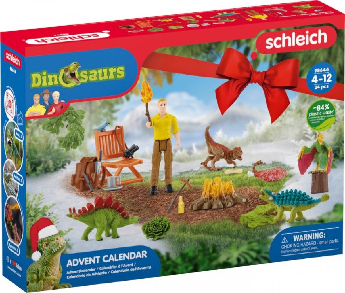 Schleich Adventskalender Dinosaurier - Bild 1