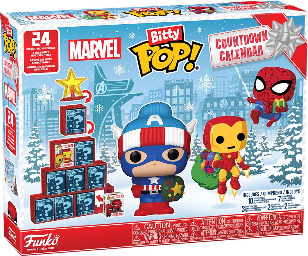 Adventskalender Funko Bitty POP Marvel - Bild 1