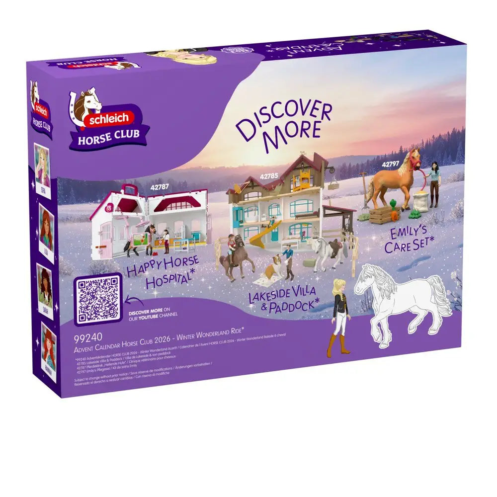 Schleich Horse Club Adventskalender 2026 Winter Wonderland Ausritt 99240 - Bild 4