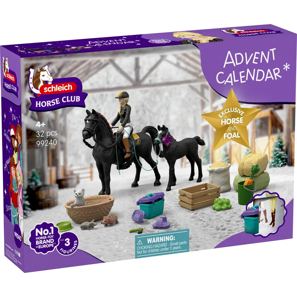 Schleich Horse Club Adventskalender 2026 Winter Wonderland Ausritt 99240 - Bild 5
