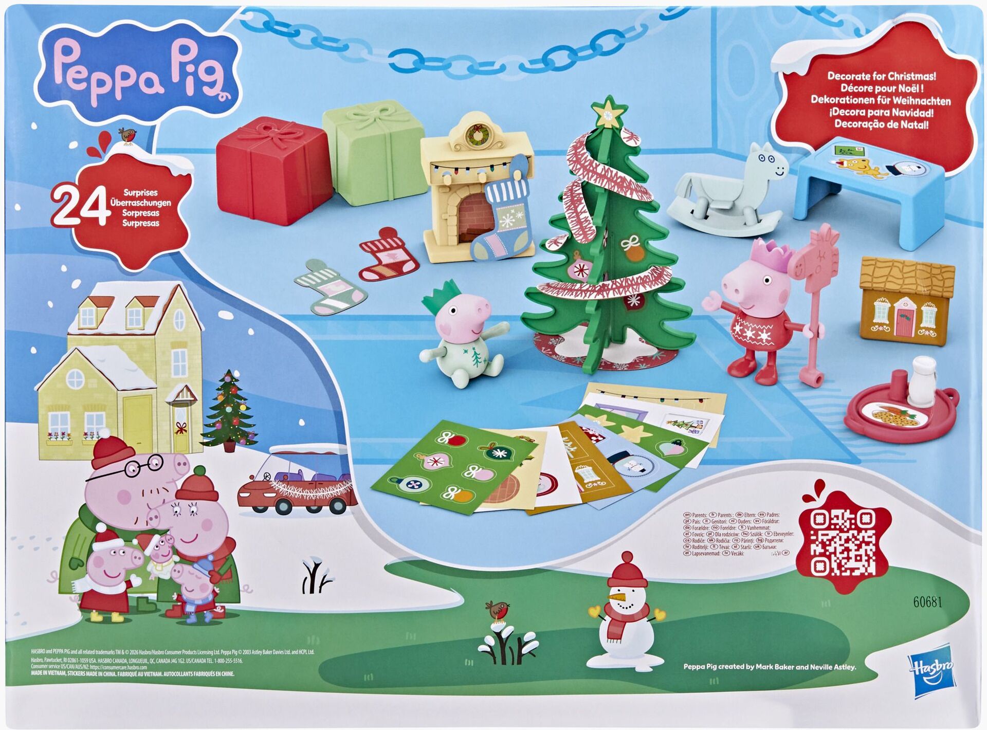 Adventskalender Peppa Pig Big Family - Bild 2