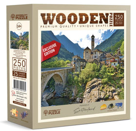 Puzzle Holz Val Verzasca 250 Teile