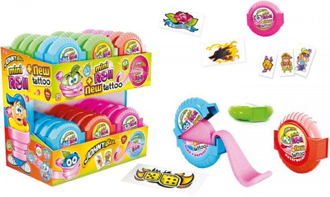 Johny Bee Bubble Gum Rolle mit Tattoo 18g