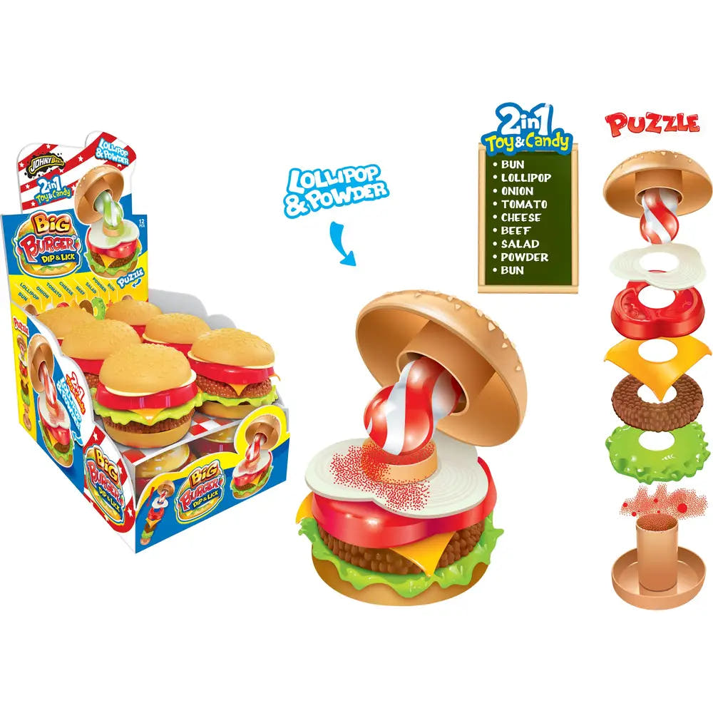 Johny Bee Big Burger Dip & Lick, 21 g - Bild 1